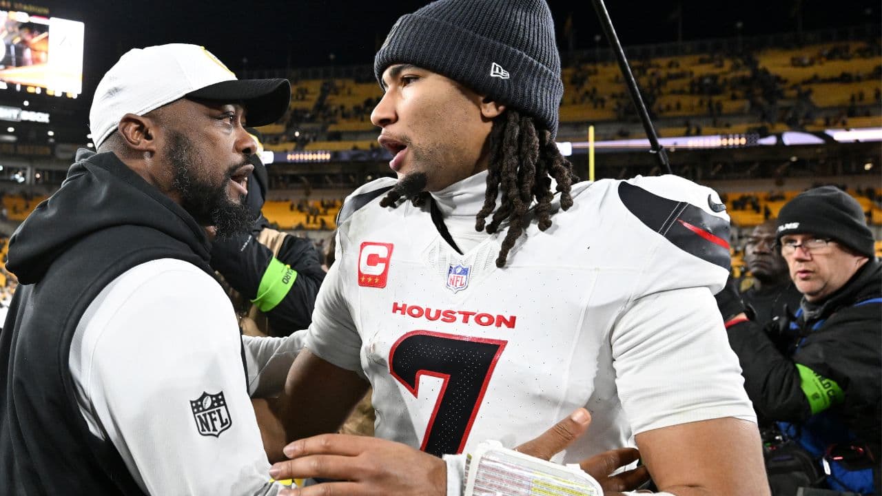 Mike Tomlin and CJ Stroud