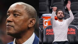 Isiah Thomas (L), Trae Young (R)