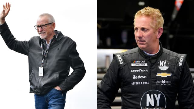Mark Martin (L) and Greg Biffle (R)