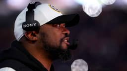 Pittsburgh Steelers head coach Mike Tomlin before an AFC Wild Card Round game against the Houston Texans at Acrisure Stadium.