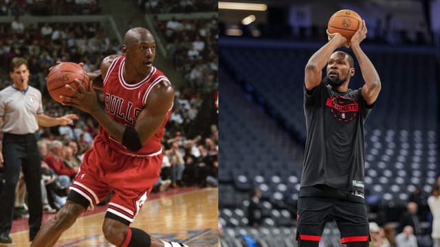 Michael Jordan and Kobe Bryant