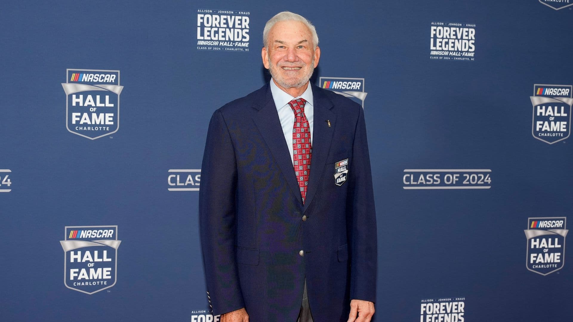 Jan 19, 2024; Charlotte, NC, USA; Dale Jarrett during the red carpet at Charlotte Convention Center Crown Ballroom.
