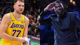 Luka Doncic (L), Tony Allen (R)