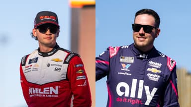 Jesse Love (L) and Alex Bowman (R)