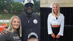 Mike Tomlin and Nina Pagley