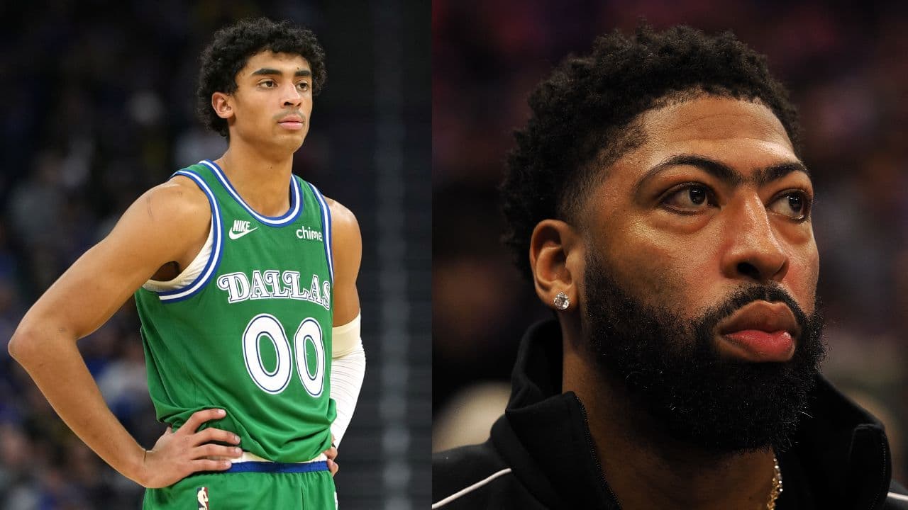 Max Christie (L), Anthony Davis (R)