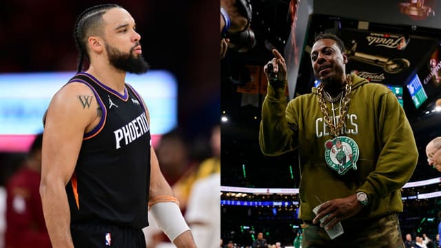 (L) Dillon Brooks (R) Paul Pierce