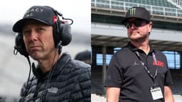 Matt Kenseth (L) and Kurt Busch (R)