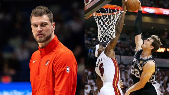 Jan 2, 2026; New Orleans, Louisiana, USA; Portland Trail Blazers interim Head Coach Tiago Splitter looks on against the New Orleans Pelicans during the first half at Smoothie King Center