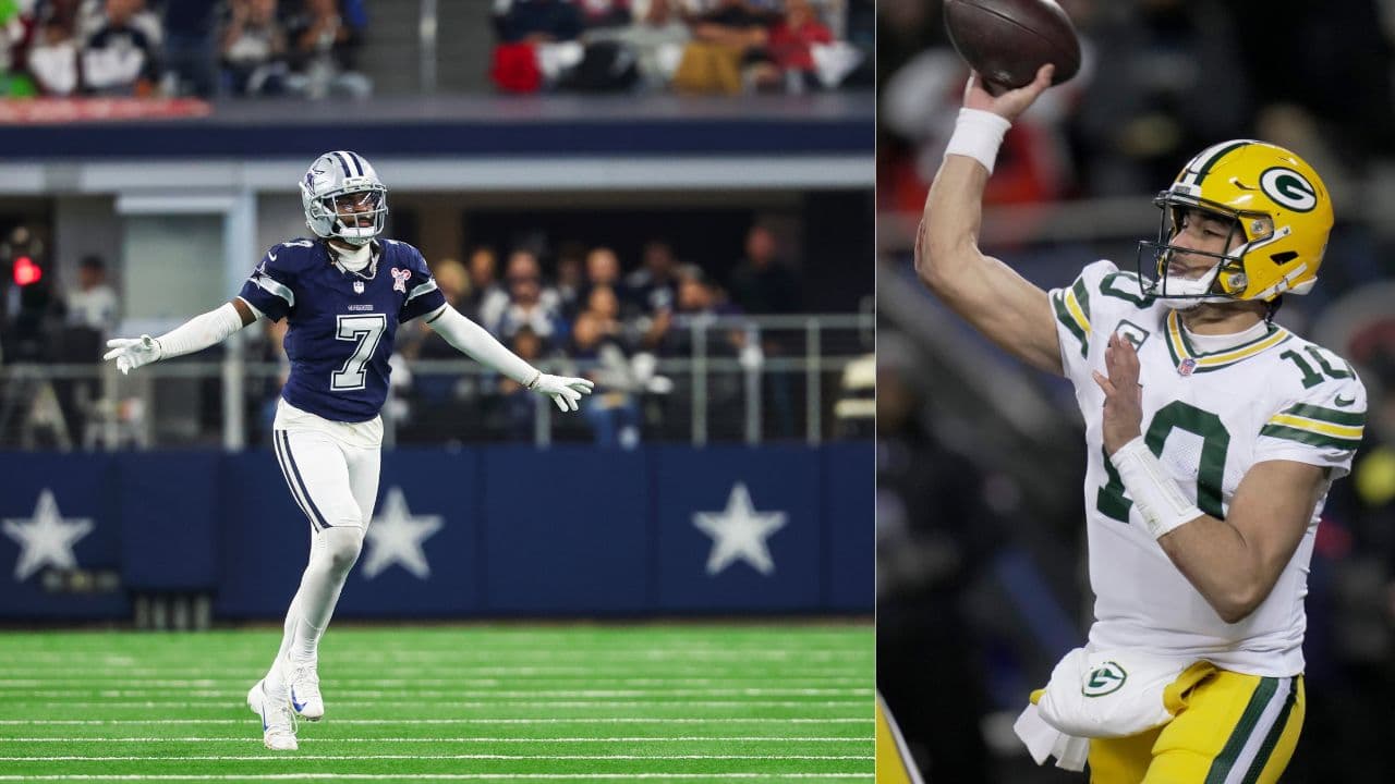 Trevon Diggs and Jordan Love