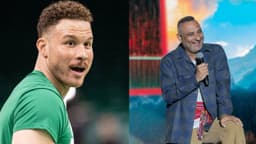 Blake Griffin (L), Russell Peters (R)
