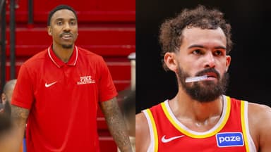 Jeff Teague (L), Trae Young (R)
