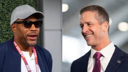 Michael Strahan, John Harbaugh