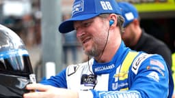 BRISTOL, TN - SEPTEMBER 20: Dale Earnhardt, Jr ( 88 JR Motorsports Hellmann s Chevrolet) talks with members of his crew during practice for the NASCAR, Motorsport, USA Xfinity Series Food City 300 on September 20, 2024