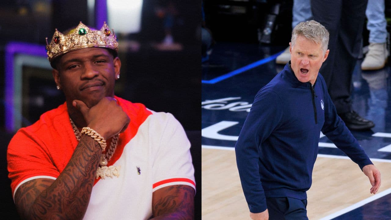 Rashad McCants (L), Steve Kerr (R)
