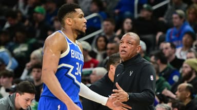 Giannis Antetokounmpo and Doc Rivers