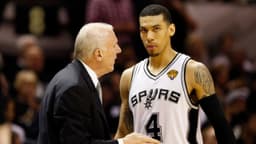 Gregg Popovich and Danny Green