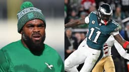 Eagles DE Brandon Graham, A.J. Brown