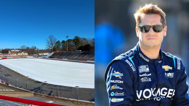 Bowman Gray Snow (L) and Landon Cassill (R)