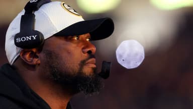 Pittsburgh Steelers head coach Mike Tomlin before an AFC Wild Card Round game against the Houston Texans at Acrisure Stadium.