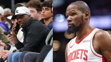 Rich Paul (L), Kevin Durant (R)
