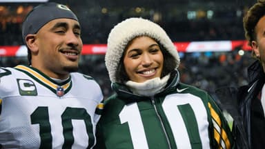 Jordan Love and Ronika Stone Love