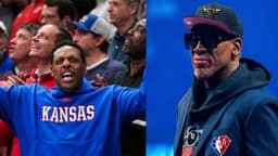 Paul Pearce (L), Dennis Rodman (R)