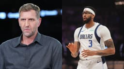 Dirk Nowitzki (L) and Anthony Davis (R)