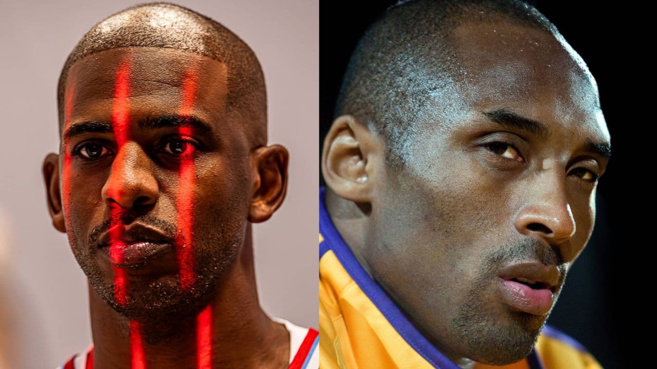 Chris Paul (L), Kobe Bryant (R)