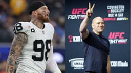 Maxx Crosby and Dana White