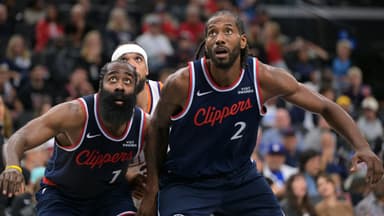 James Harden and Kawhi Leonard