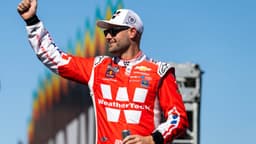 Nov 2, 2025; Avondale, Arizona, USA; NASCAR Cup Series driver Shane Van Gisbergen (88) during the NASCAR Championship race at Phoenix Raceway