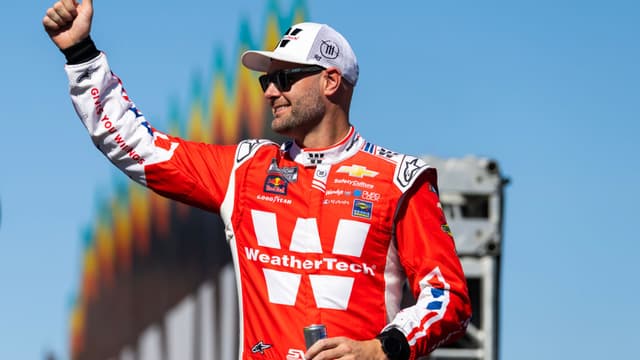 Nov 2, 2025; Avondale, Arizona, USA; NASCAR Cup Series driver Shane Van Gisbergen (88) during the NASCAR Championship race at Phoenix Raceway