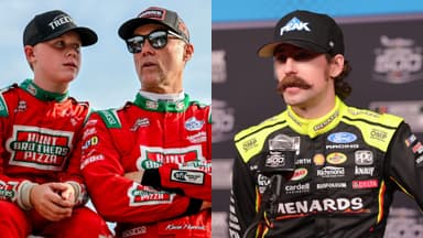 Feb 11, 2026; Daytona Beach, Florida, USA; NASCAR Cup Series driver Ryan Blaney (12) speaks to the media during the Daytona 500 Media Day at Daytona International Speedway.