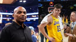 Charles Barkley (L), Austin Reaves (R)