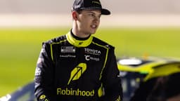 Feb 11, 2026; Daytona Beach, Florida, USA; NASCAR Cup Series driver Corey Heim (67) during qualifying for the Daytona 500 at Daytona International Speedway