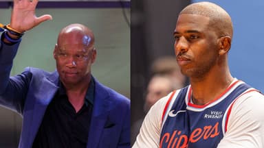 Byron Scott (L), Chris Paul (R)