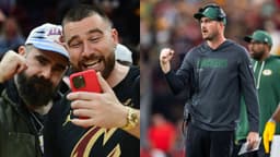 Jason and Travis Kelce, Sean Mannion