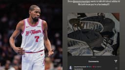 Houston Rockets forward Kevin Durant (7) during the second quarter against the Charlotte Hornets at Spectrum Center.