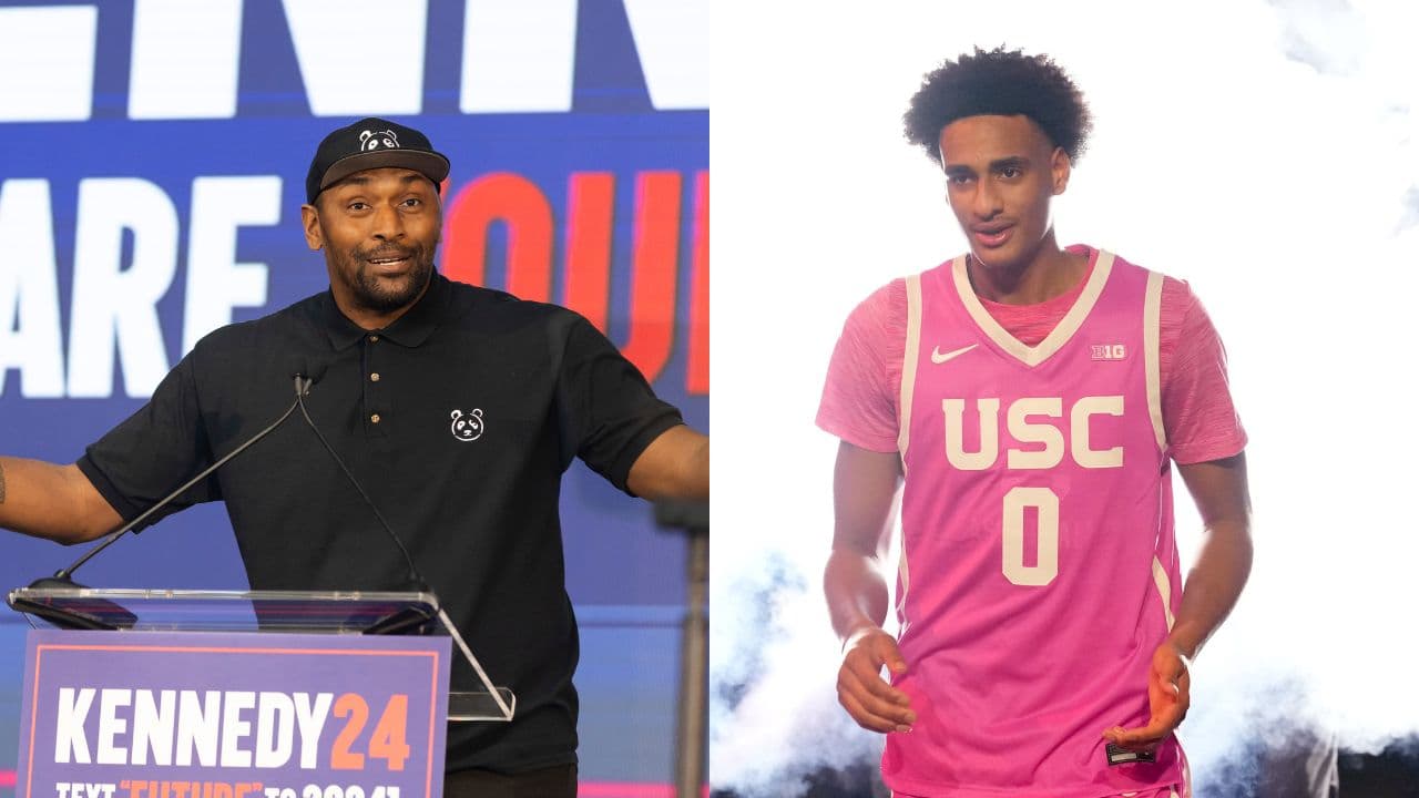 (L) Metta Sandiford-Artest (R) Alijah Arenas