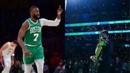 (L) Jaylen Brown (R) Paul Pierce