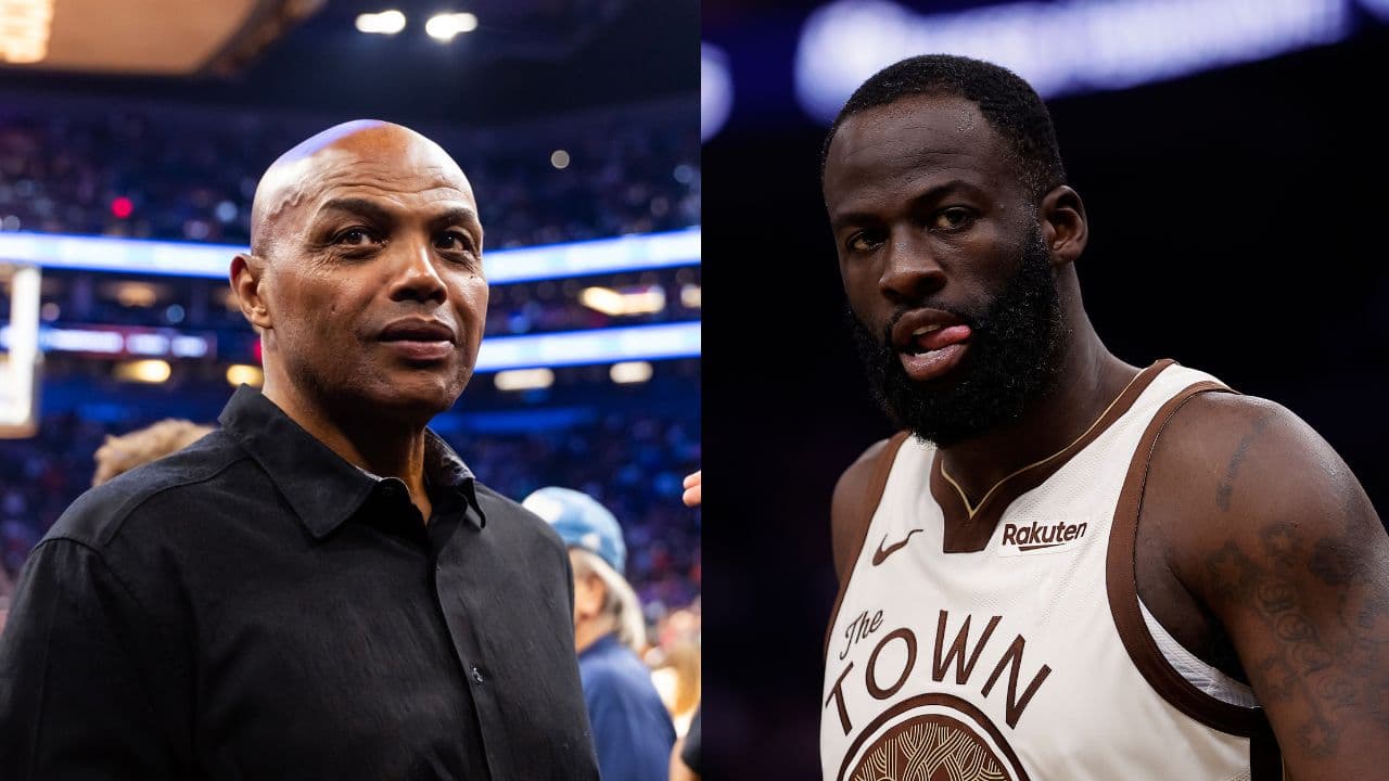 Charles Barkley (L), Draymond Green (R)