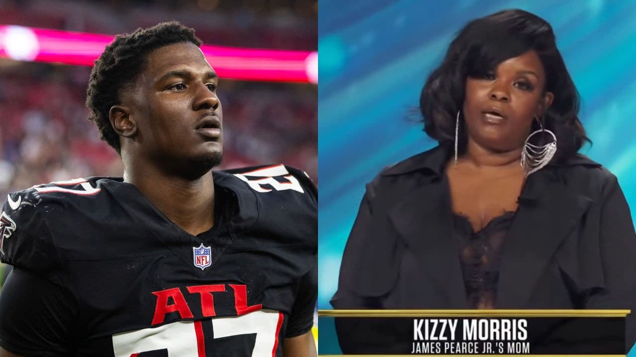 James Pearce Jr. and his mother, Kizzy Morris