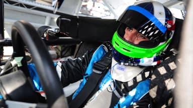 Feb 15, 2008; Daytona Beach, FL, USA; Nascar Sprint Cup Series driver Dario Franchitti during practice for the Daytona 500 at Daytona International Speedway