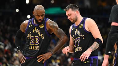LeBron James and Luka Doncic