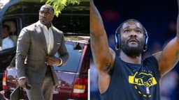 Shannon Sharpe (L), Deandre Ayton (R)