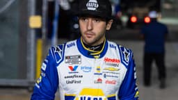 Feb 11, 2026; Daytona Beach, Florida, USA; NASCAR Cup Series driver Chase Elliott (9) during qualifying for the Daytona 500 at Daytona International Speedway.