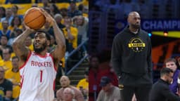 Iman Shumpert (L), LeBron James (R)