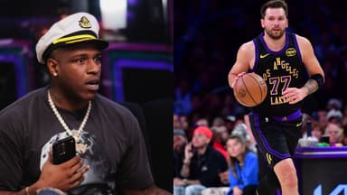Rashad McCants (L), Luka Doncic (R)