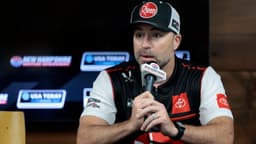 Adam Stevens, crew chief for Christopher Bell ( 20 Joe Gibbs Racing Rheem Toyota) answers a question